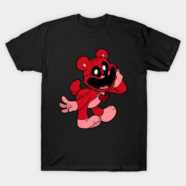 Smiling Critters T-Shirt by GushikenART